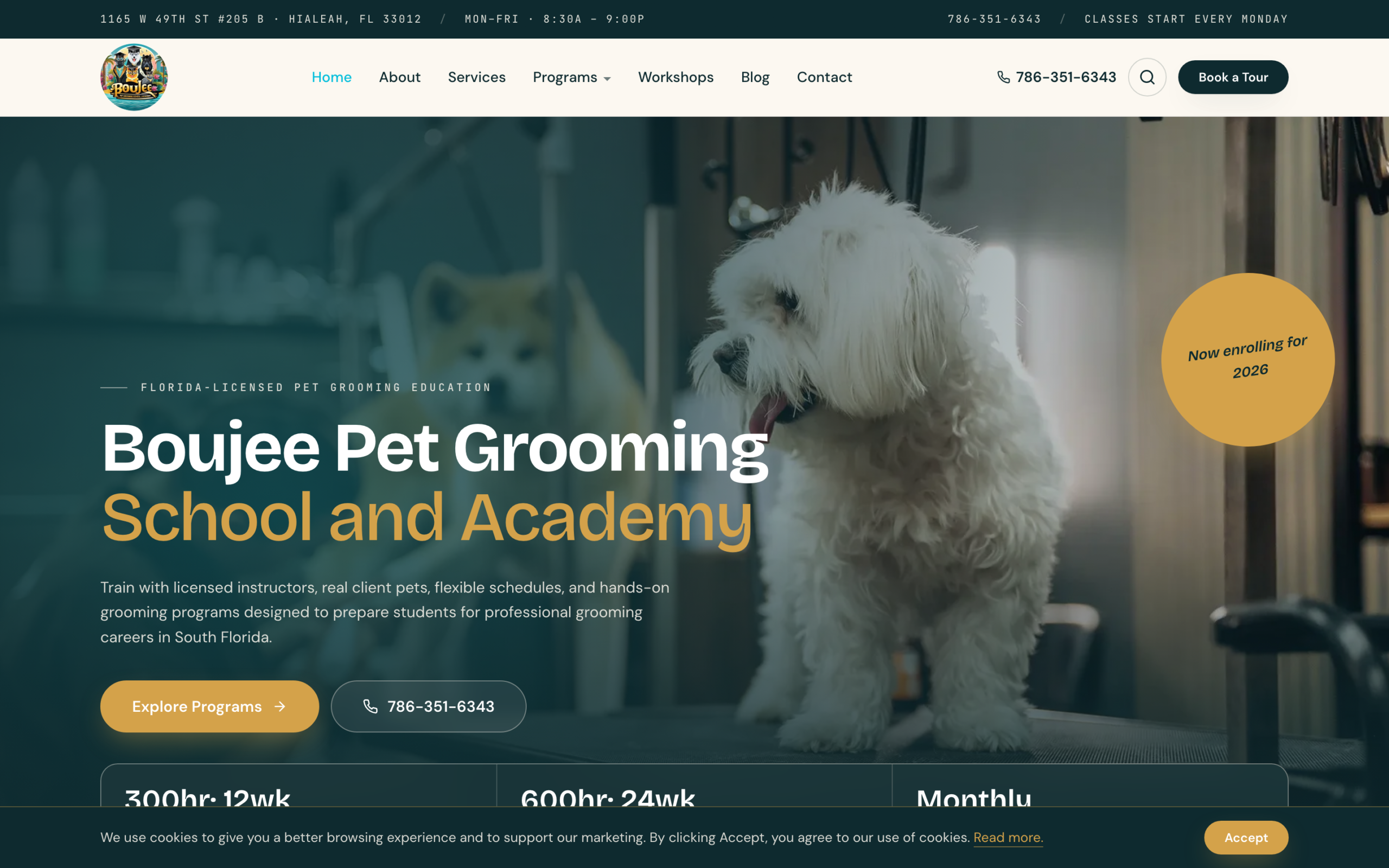 Boujee Pet Grooming School — premium training, online