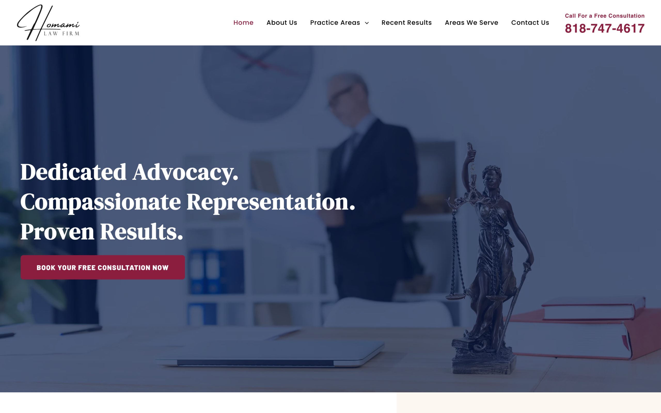 Homami Law — a serious practice, online