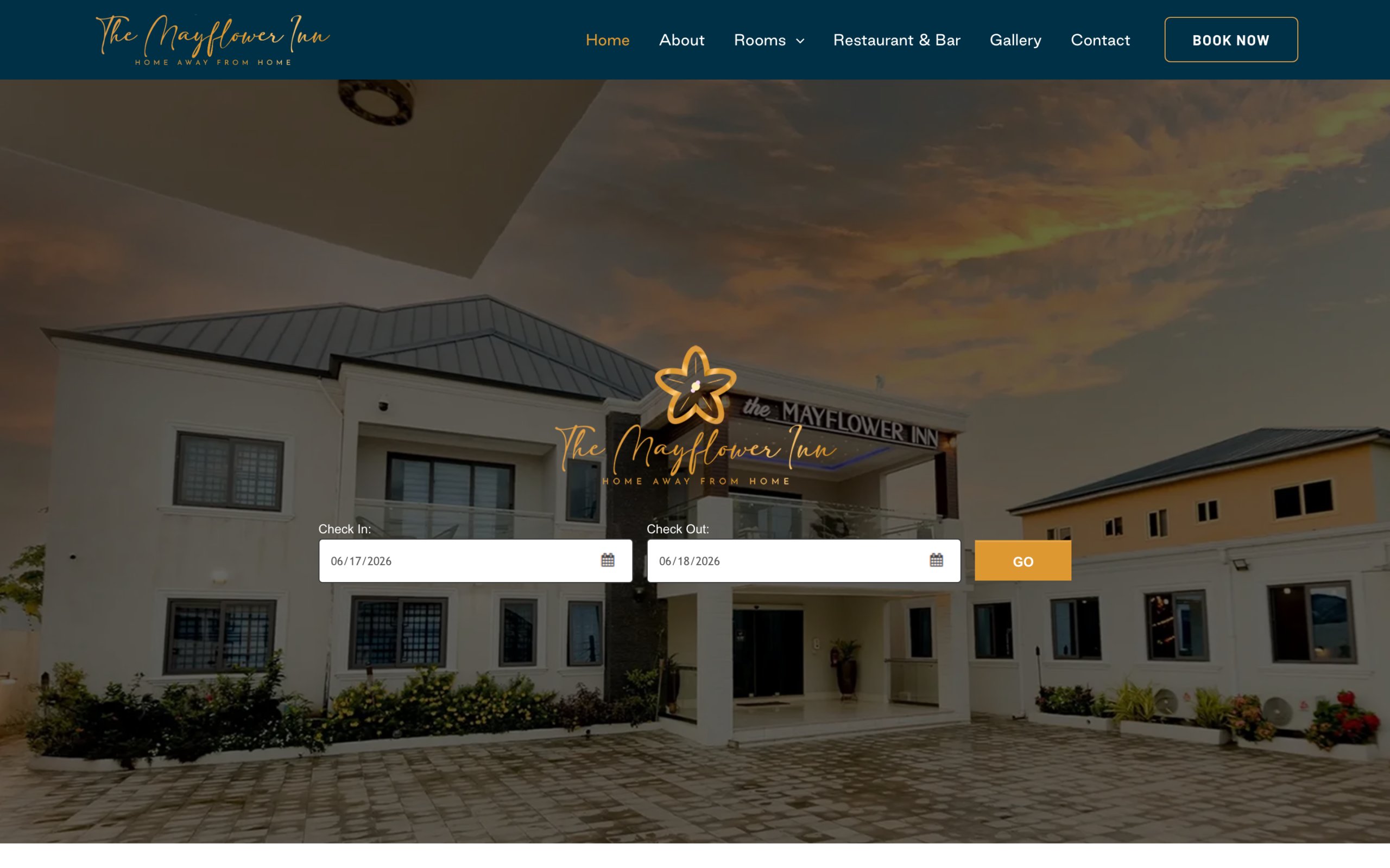 Mayflower Inn — an Accra hotel, online-first